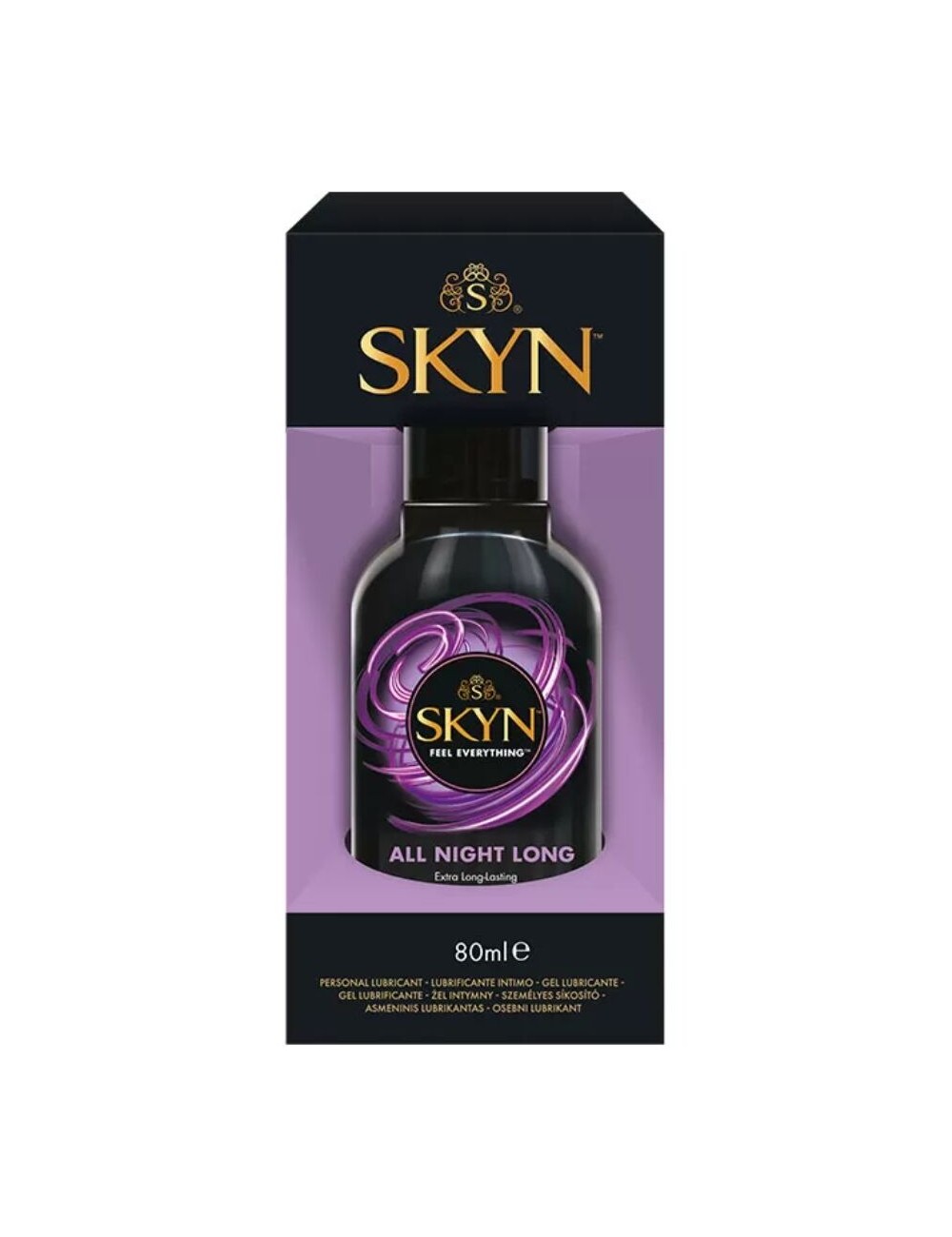 SKYN - LUBRICANTE ALL NIGHT LONG BASE DE SILICONA 80 ML