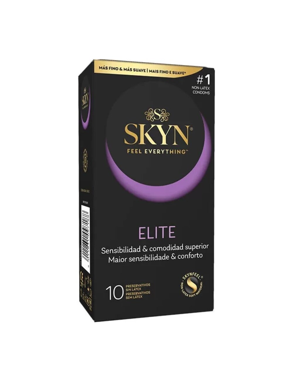 SKYN - PRESERVATIVO ELITE ULTRAFINO 10 UNIDADES SKYN - PRESERVATIVO ELITE ULTRAFINO 10 UNIDADES