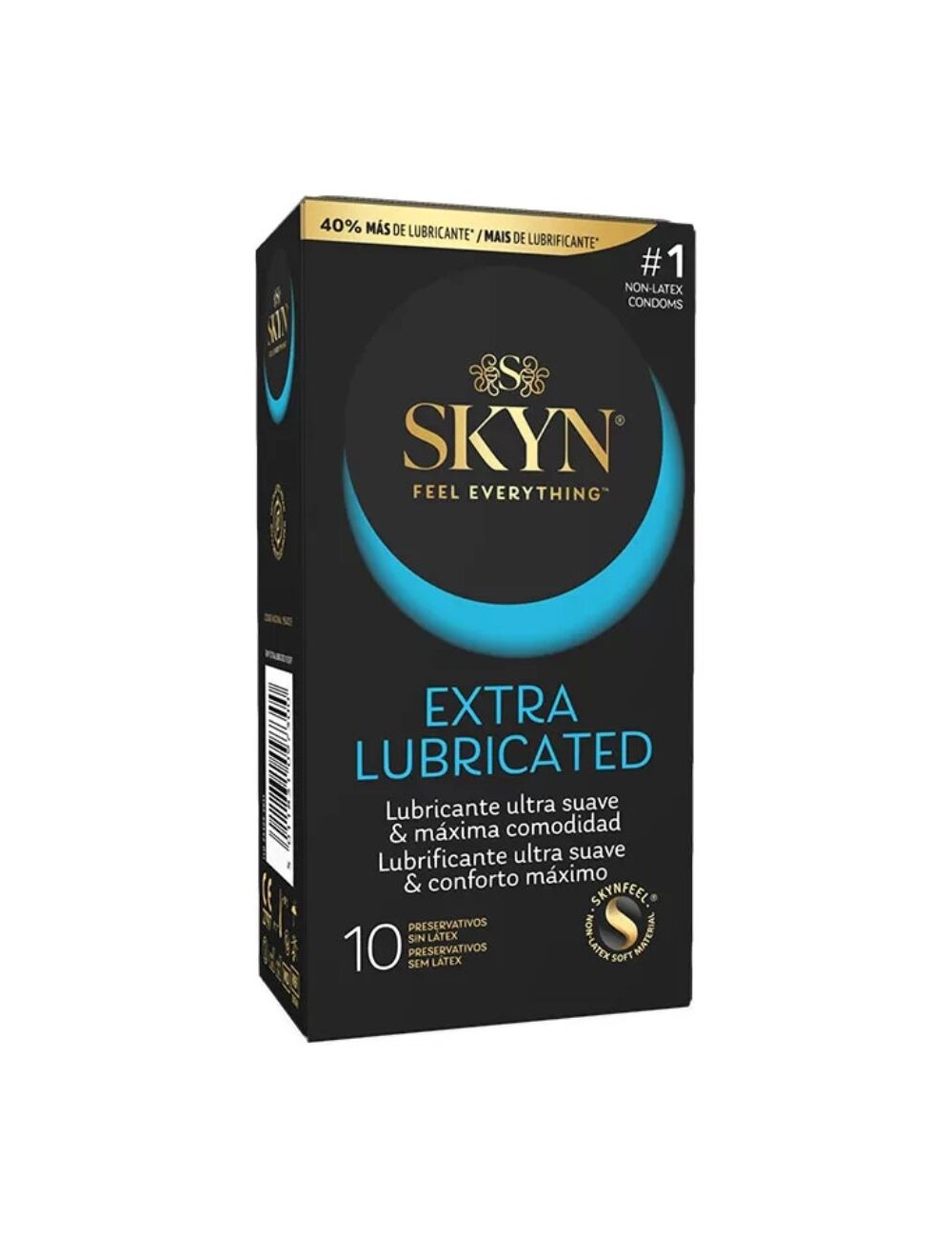 SKYN - PRESERVATIVO EXTRA LUBRICADO 10 UNIDADES SKYN - PRESERVATIVO EXTRA LUBRICADO 10 UNIDADES