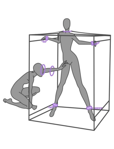 SECRET DOME - KINK CLUB CABINA SCANDALE MORADO