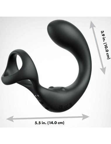 ANAL FANTASY ELITE COLLECTION - MASAJEADOR ANAL VIBRADOR CON CONTROL REMOTO