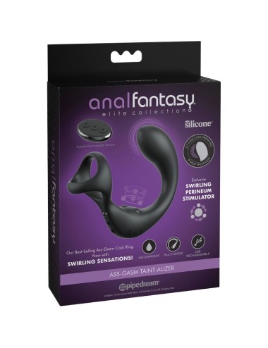 ANAL FANTASY ELITE COLLECTION - MASAJEADOR ANAL VIBRADOR CON CONTROL REMOTO