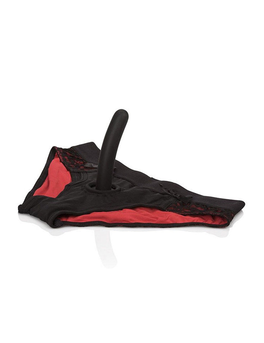 CALEXOTICS - SCANDAL SET DE BRAGUITAS ROJAS CON DILDO TALLA L/XL