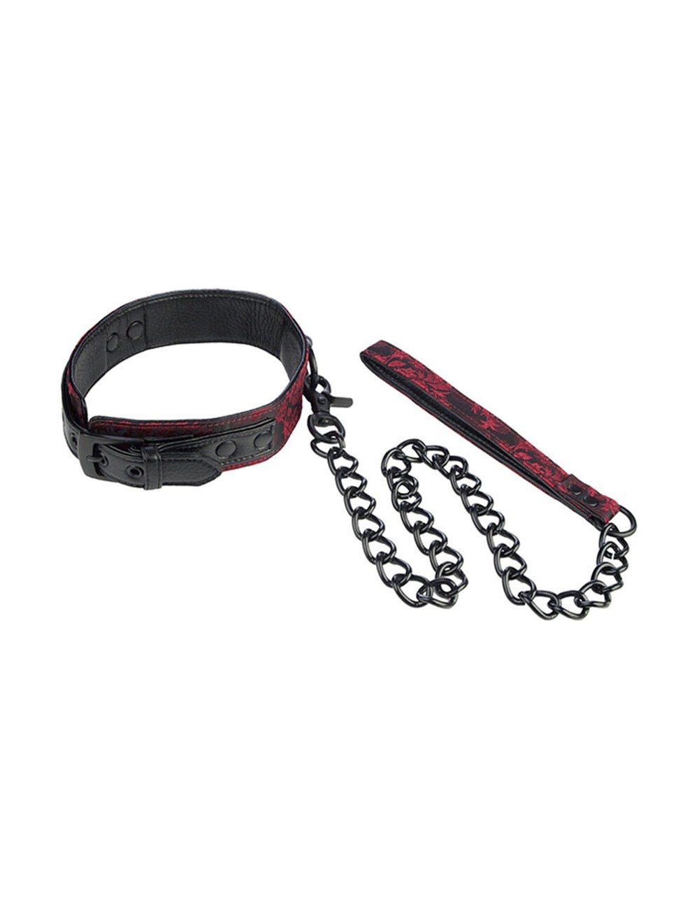 CALEXOTICS - SCANDAL COLLAR CON CORREA NEGRA