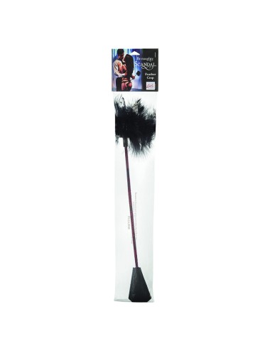 CALEXOTICS - SCANDAL FUSTA DE PLUMAS NEGRAS