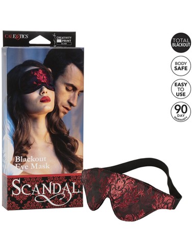 CALEXOTICS - SCANDAL ANTIFAZ OPACO DETALLES ROJO