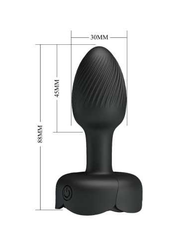 PRETTY LOVE - OLMAN PLUG ANAL CON LUZ LED 8.8 CM