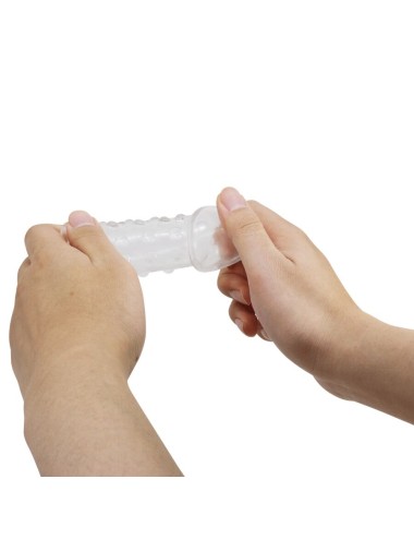 PRETTY LOVE - FUNDA PARA PENE APRETADA Y VOLUMINIZADORA TRANSPARENTE