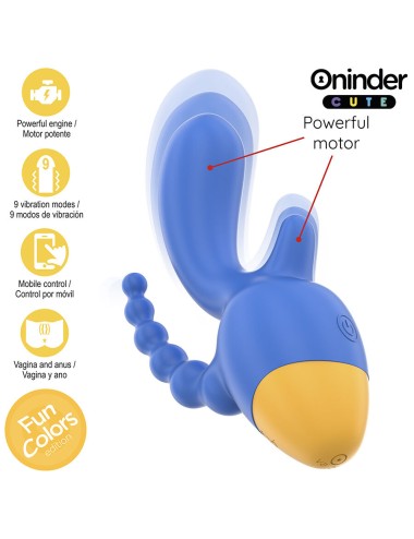 ONINDER CUTE - LOVE 3 SOME TRIPLE VIBRADOR - APP MUNDIAL GRATUITA