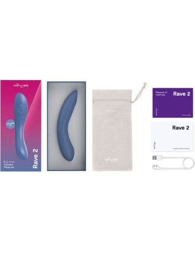 WE-VIBE - RAVE 2 VIBRADOR PUNTO G AZUL