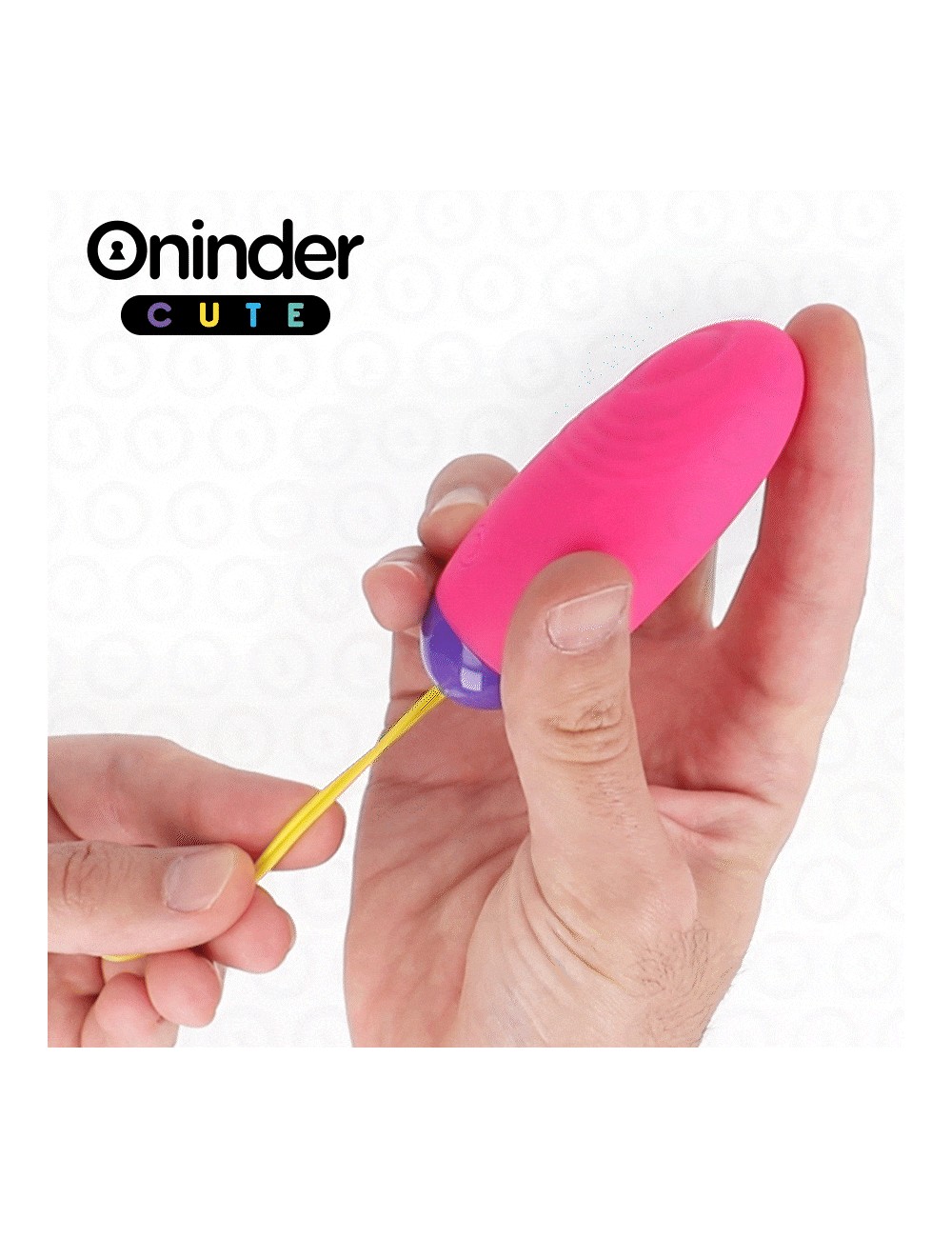 ONINDER CUTE - LOVE PLEASURE HUEVO VIBRO-WAVE TAPPING SILICONA - APP MUNDIAL GRATUITA