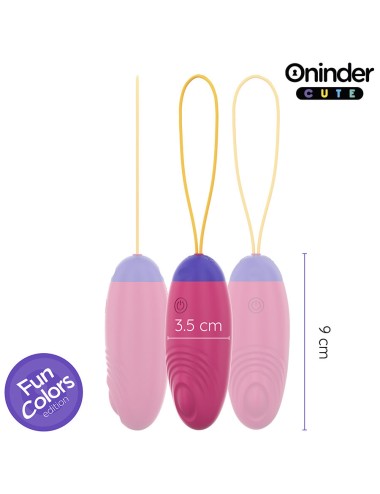 ONINDER CUTE - LOVE PLEASURE HUEVO VIBRO-WAVE TAPPING SILICONA - APP MUNDIAL GRATUITA