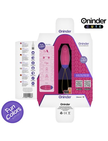 ONINDER CUTE - LOVE PLEASURE HUEVO VIBRO-WAVE TAPPING SILICONA - APP MUNDIAL GRATUITA