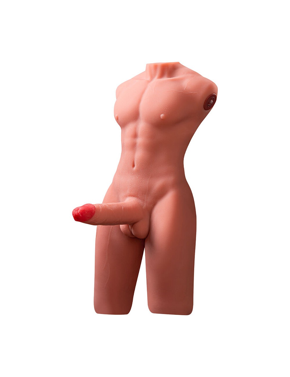 XISE - JASON HALF BODY TORSO REALÍSTICO MASCULINO CON THRUSTING Y VIBRACIÓN 55 CM