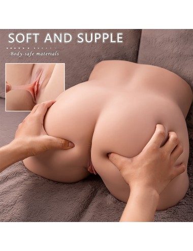 XISE - ETHEL THRUSTING MASTURBADOR VAGINA REALÍSTICO CON VIBRACIÓN MULTIPOSICIÓN
