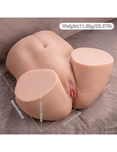 XISE - ETHEL THRUSTING MASTURBADOR VAGINA REALÍSTICO CON VIBRACIÓN MULTIPOSICIÓN