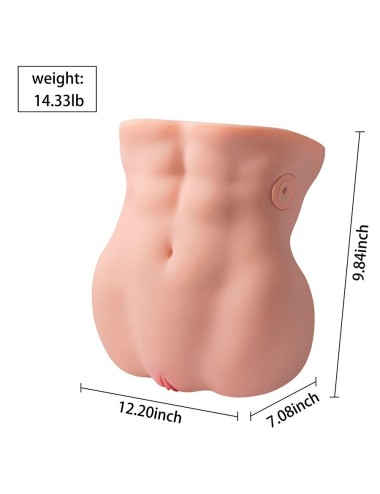 XISE - LYDIA MASTURBADOR VAGINA FEMENINO CON THRUSTING 25 CM