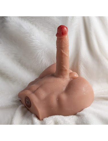 XISE - PEEL DILDO ASS MASTURBADOR DILDO REALÍSTICO POSICIÓN FRONTAL CON THRUSTING 17,5 CM