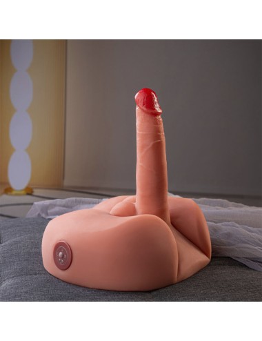 XISE - HONEY MASTURBADOR DILDO REALÍSTICO CON VIBRACIÓN 25 CM
