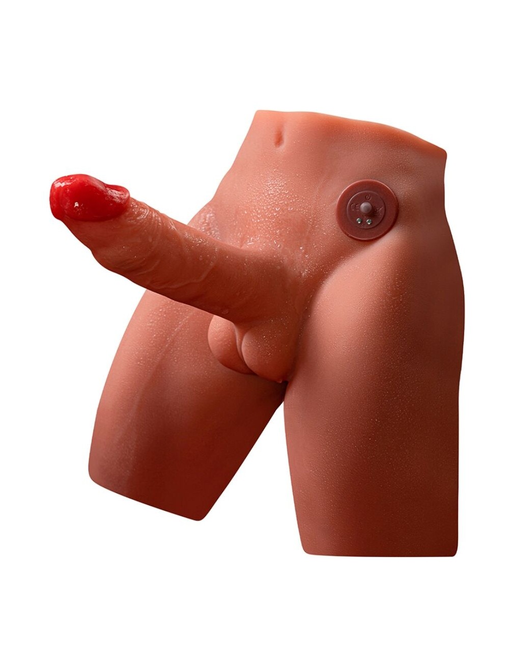 XISE - JASON MASTURBADOR DILDO REALÍSTICO CON THRUSTING Y VIBRACIÓN 17 CM