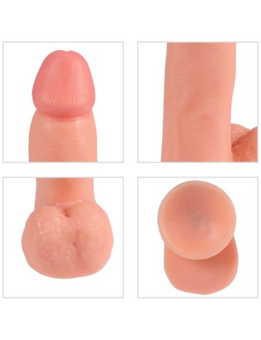 SHEQU - ADAM DILDO VIBRADOR CON CONTROL REMOTO 21 CM
