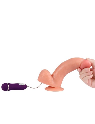 SHEQU - PHANTOM DILDO VIBRADOR CON CONTROL REMOTO 20 CM