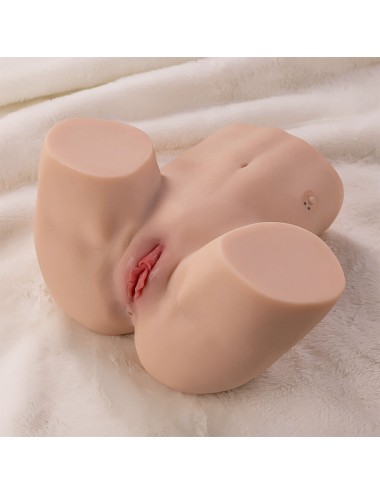 XISE - MAYA SUCKING MASTURBADOR VAGINA Y ANO REALÍSTICO CON VIBRACIÓN Y ONDAS ESTIMULADORAS 4.5 KG