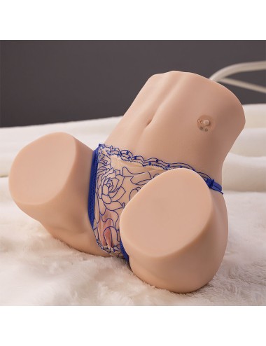 XISE - MAYA SUCKING MASTURBADOR VAGINA Y ANO REALÍSTICO CON VIBRACIÓN Y ONDAS ESTIMULADORAS 4.5 KG
