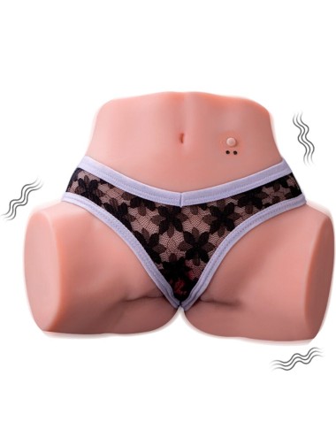 XISE - TRACY VIBRATING MASTURBADOR VAGINA Y ANO REALÍSTICO MULTIPOSICIÓN CON VIBRACIÓN