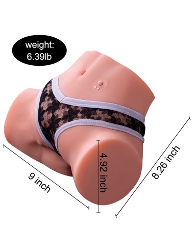XISE - TRACY VIBRATING MASTURBADOR VAGINA Y ANO REALÍSTICO MULTIPOSICIÓN CON VIBRACIÓN