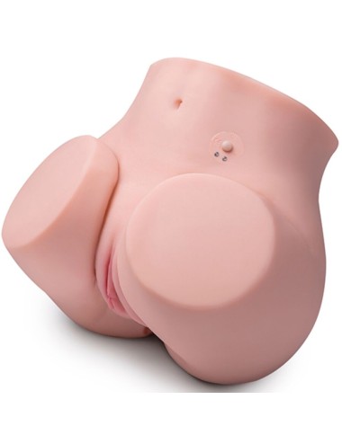 XISE - OLGA VIBRATING MASTURBADOR VAGINA Y ANO REALÍSTICO MULTIPOSICIÓN CON VIBRACIÓN