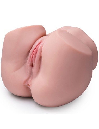 XISE - OLGA VIBRATING MASTURBADOR VAGINA Y ANO REALÍSTICO MULTIPOSICIÓN CON VIBRACIÓN