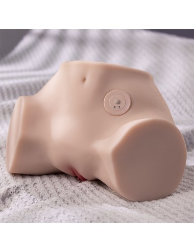 XISE - FENNIE SHAKING MASTURBADOR VAGINA Y ANO REALÍSTICO MULTIPOSICIÓN CON VIBRACIÓN