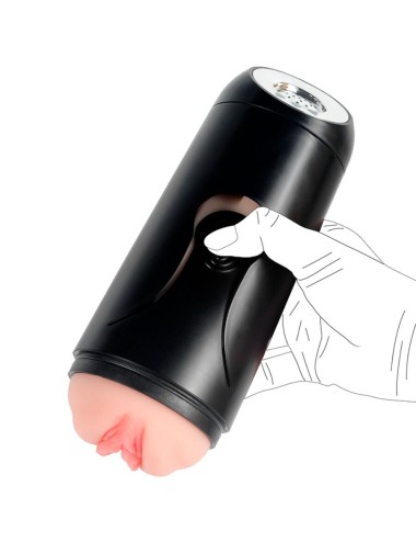 SHEQU - FANNY MASTURBADOR VAGINA CON VIBRACIÓN