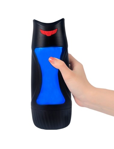 SHEQU - RENEE SQUEEZABLE MASTURBADOR VAGINA CON VIBRACIÓN EN ESTUCHE