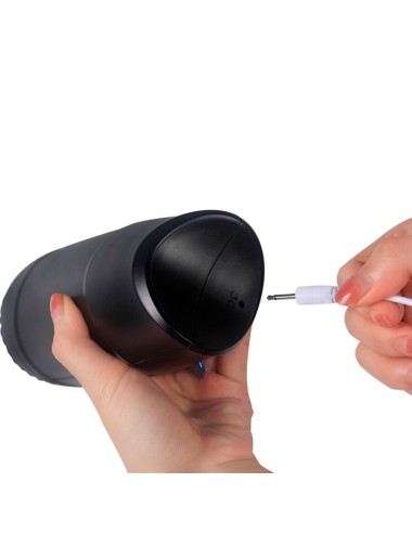 SHEQU - RENEE SQUEEZABLE MASTURBADOR VAGINA CON VIBRACIÓN EN ESTUCHE