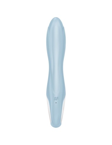 SATISFYER - AIR PUMP BUNNY 1 VIBRADOR INFLABLE RABBIT AZUL