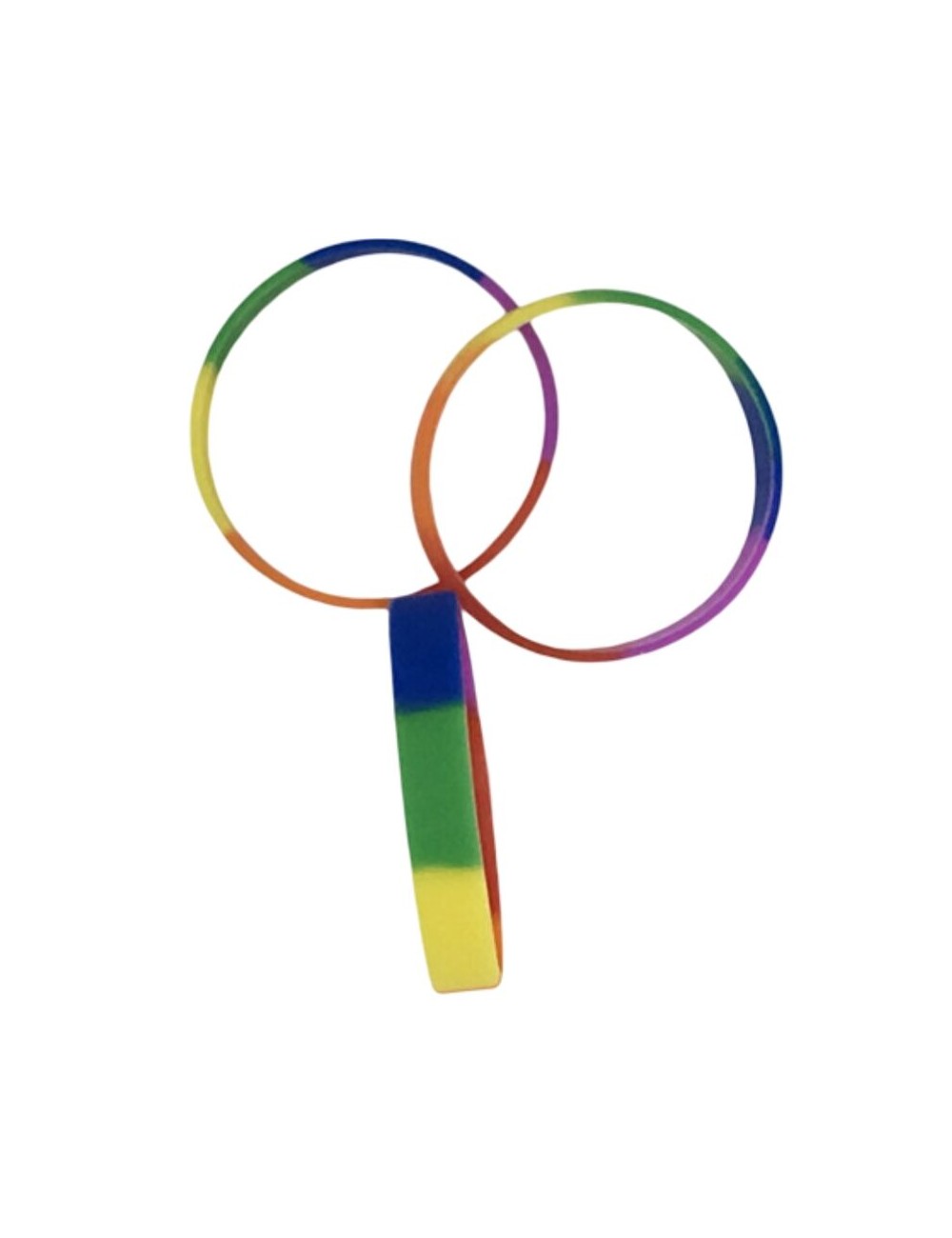 PRIDE - PULSERA SILICONA BANDERA LGBT PRIDE - PULSERA SILICONA BANDERA LGBT