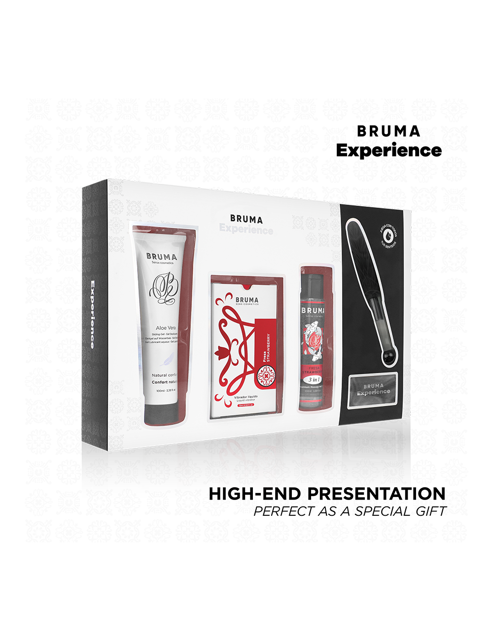 BRUMA XPERIENCE - KIT TENTACIÓN DULCE FRESA VIBRO-ORGÁSMICA BRUMA XPERIENCE - KIT TENTACIÓN DULCE FRESA VIBRO-ORGÁSMICA