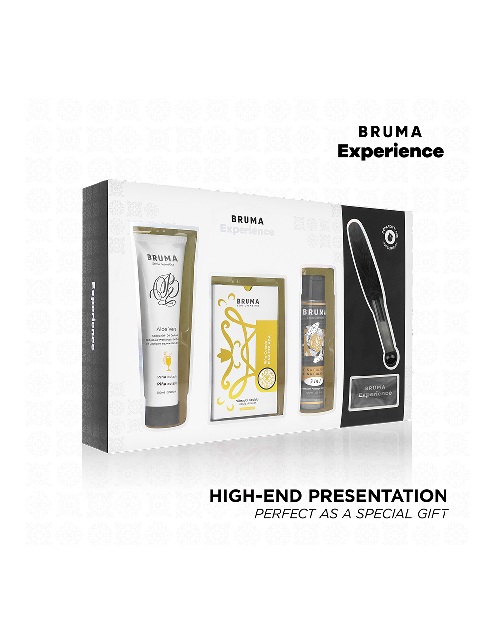 BRUMA XPERIENCE - KIT TENTACIÓN DULCE PIÑA COLADA VIBRO-ORGÁSMICA BRUMA XPERIENCE - KIT TENTACIÓN DULCE PIÑA COLADA VIBRO-ORGÁSMICA