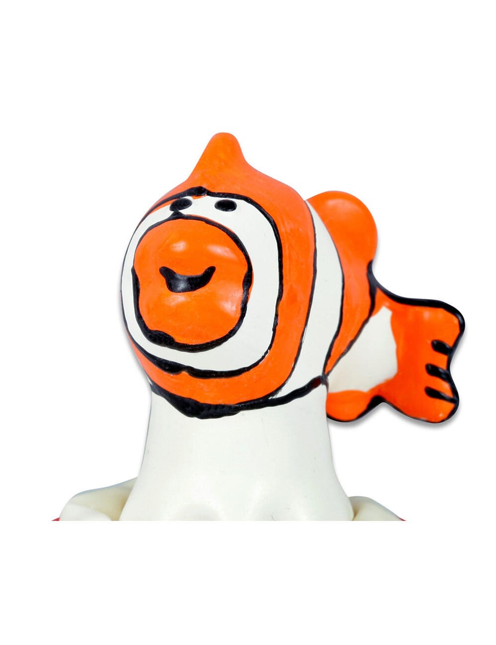 CONDOMERIE - PRESERVATIVO DECORATIVO PINTADO A MANO PESCADO NARANJA CONDOMERIE - PRESERVATIVO DECORATIVO PINTADO A MANO PESCADO NARANJA