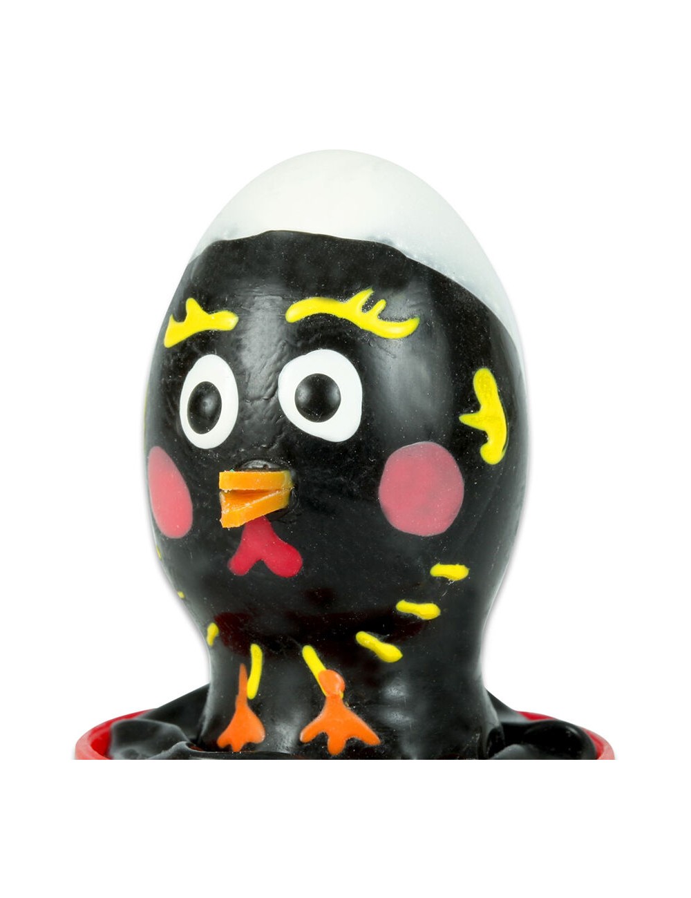 CONDOMERIE - PRESERVATIVO DECORATIVO PINTADO A MANO POLLO NEGRO CONDOMERIE - PRESERVATIVO DECORATIVO PINTADO A MANO POLLO NEGRO