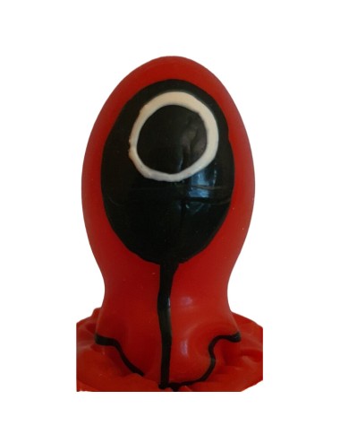 CONDOMERIE - PRESERVATIVO DECORATIVO PINTADO A MANO CÍRCULO
