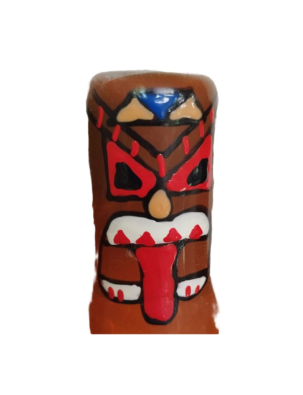 CONDOMERIE - PRESERVATIVO DECORATIVO PINTADO A MANO TÓTEM TIKI-01 CONDOMERIE - PRESERVATIVO DECORATIVO PINTADO A MANO TÓTEM TIKI-01
