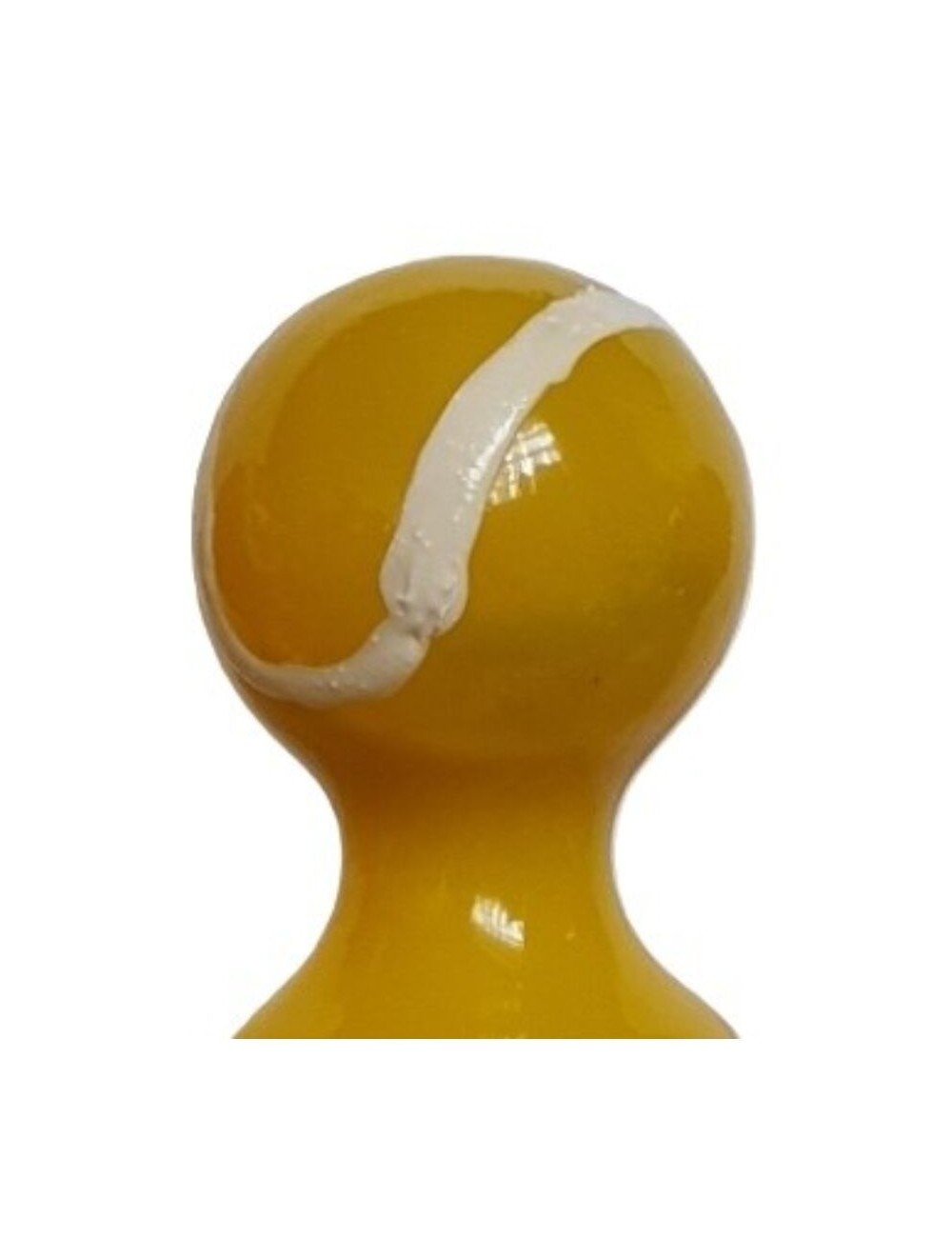 CONDOMERIE - PRESERVATIVO DECORATIVO PINTADO A MANO PELOTA DE TENIS CONDOMERIE - PRESERVATIVO DECORATIVO PINTADO A MANO PELOTA DE TENIS