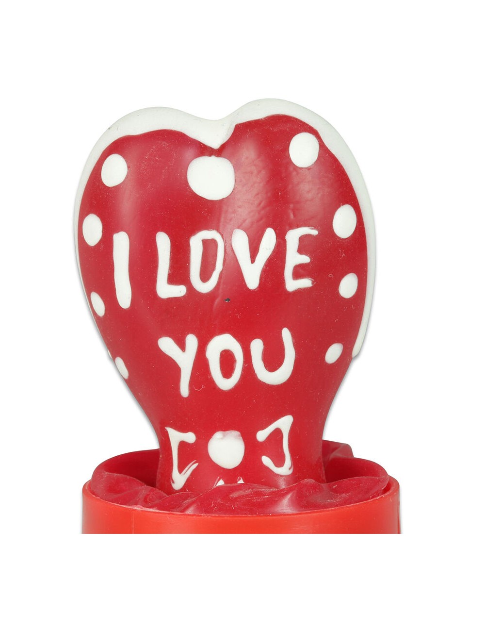 CONDOMERIE - PRESERVATIVO DECORATIVO PINTADO A MANO CORAZÓN - TE AMO MODELO 2 CONDOMERIE - PRESERVATIVO DECORATIVO PINTADO A MANO CORAZÓN - TE AMO MODELO 2