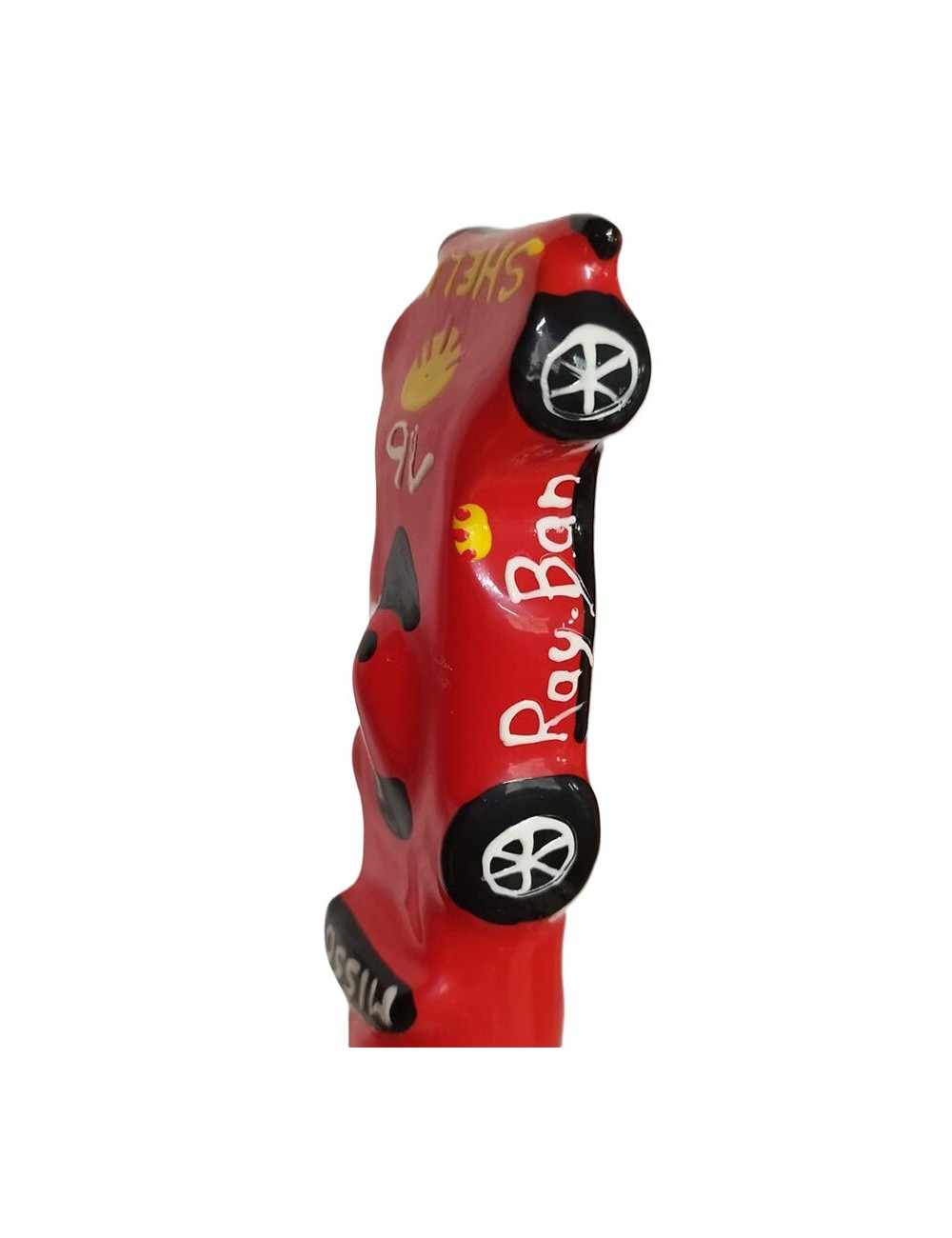 CONDOMERIE - PRESERVATIVO DECORATIVO PINTADO A MANO F1 FERRARI XL CONDOMERIE - PRESERVATIVO DECORATIVO PINTADO A MANO F1 FERRARI XL