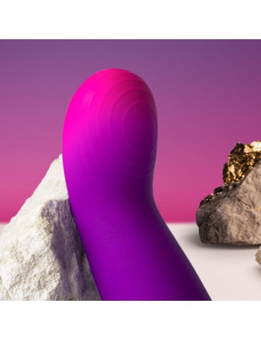 ROCKS- OFF - GLOW GIRL VIBE VIBRADOR G-SPOT DISCRETO MORADO