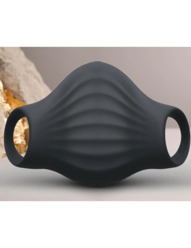 ROCKS- OFF - PALM MASTURBADOR VIBRADOR FLEXIBLE NEGRO