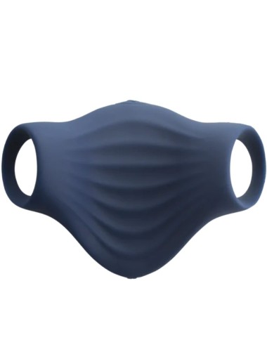 ROCKS- OFF - PALM MASTURBADOR VIBRADOR FLEXIBLE AZUL